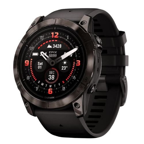 Garmin epix Pro (Gen 2) Sapphire Edition, 51mm – High-Performance Smartwatch with Advanced Training Tools and Built-In Flashlight