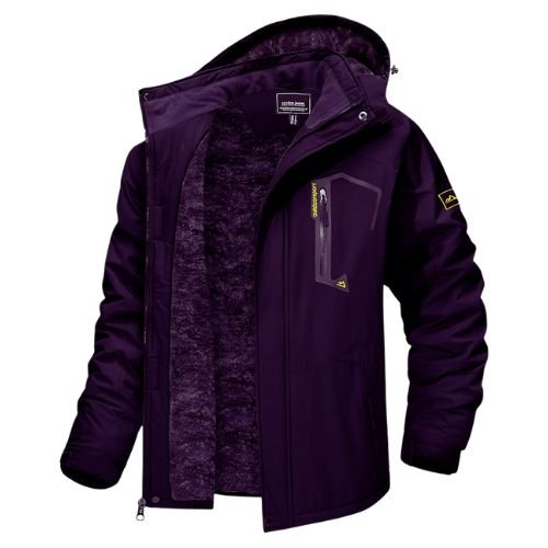 Men's Winter Skiing Jackets Water Resistant Fleece Coats Insulated