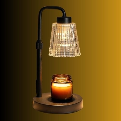 Candle Warmer Lamp with Timer & Dimming – Wax Melt Warmer with 2 Bulbs